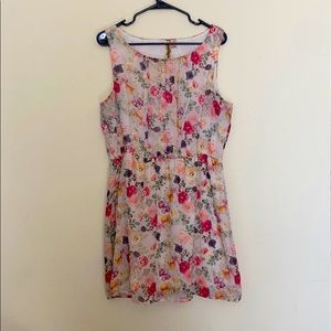 Sweet floral print dress